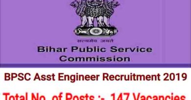 BPSC Recruitment – 147 Assistant Engineer (Civil) Vacancy