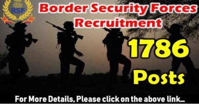 BSF Recruitment Jobs