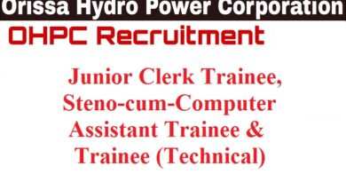 OHPC Recruitment – 115 Trainee (Technical) (Clerk) , other Vacancy