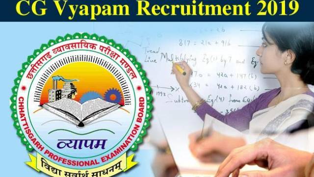 Chhattisgarh Professional Examination Board (CGVYAPAM) -14428 Lecturer & Teacher Vacancy